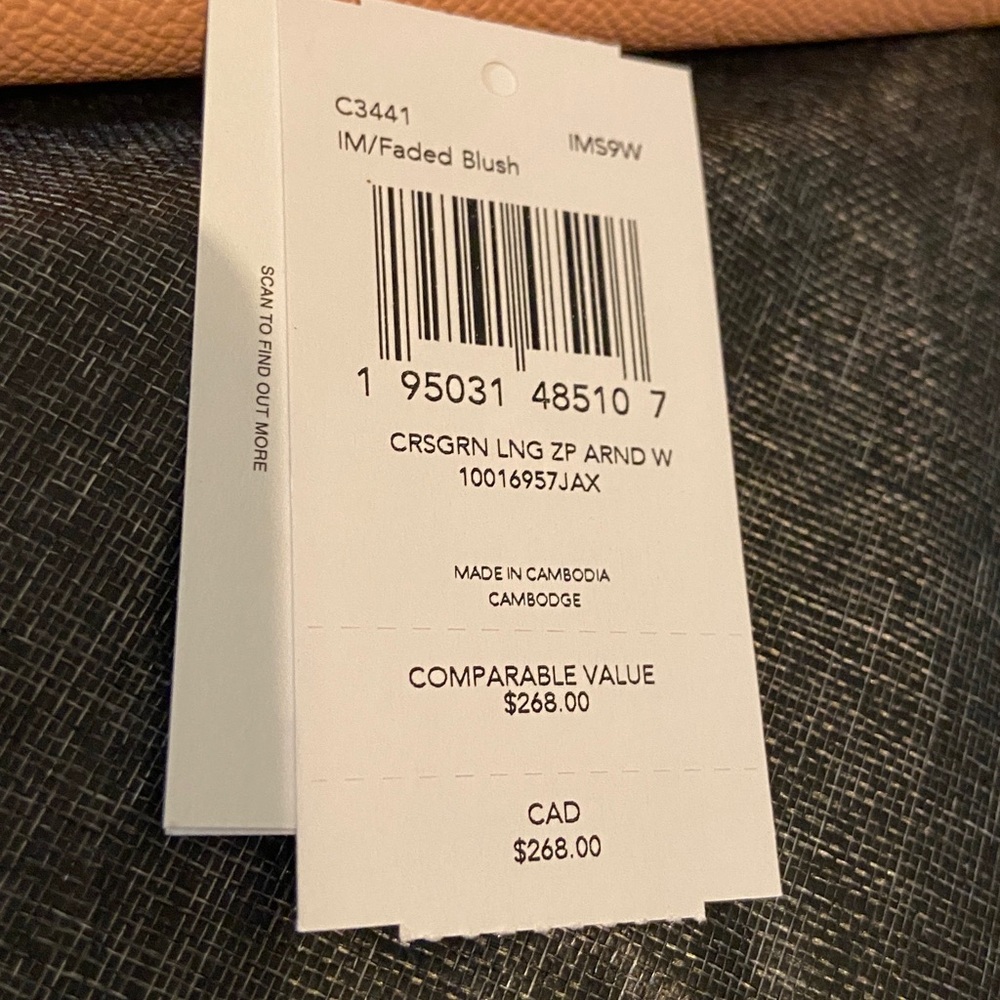Coach Leather Wallet NWT - Picture 4 of 6